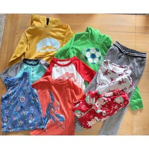 Boys (11) Piece Bundle Lot Size 6 & 7 Jumping Beans Preowned